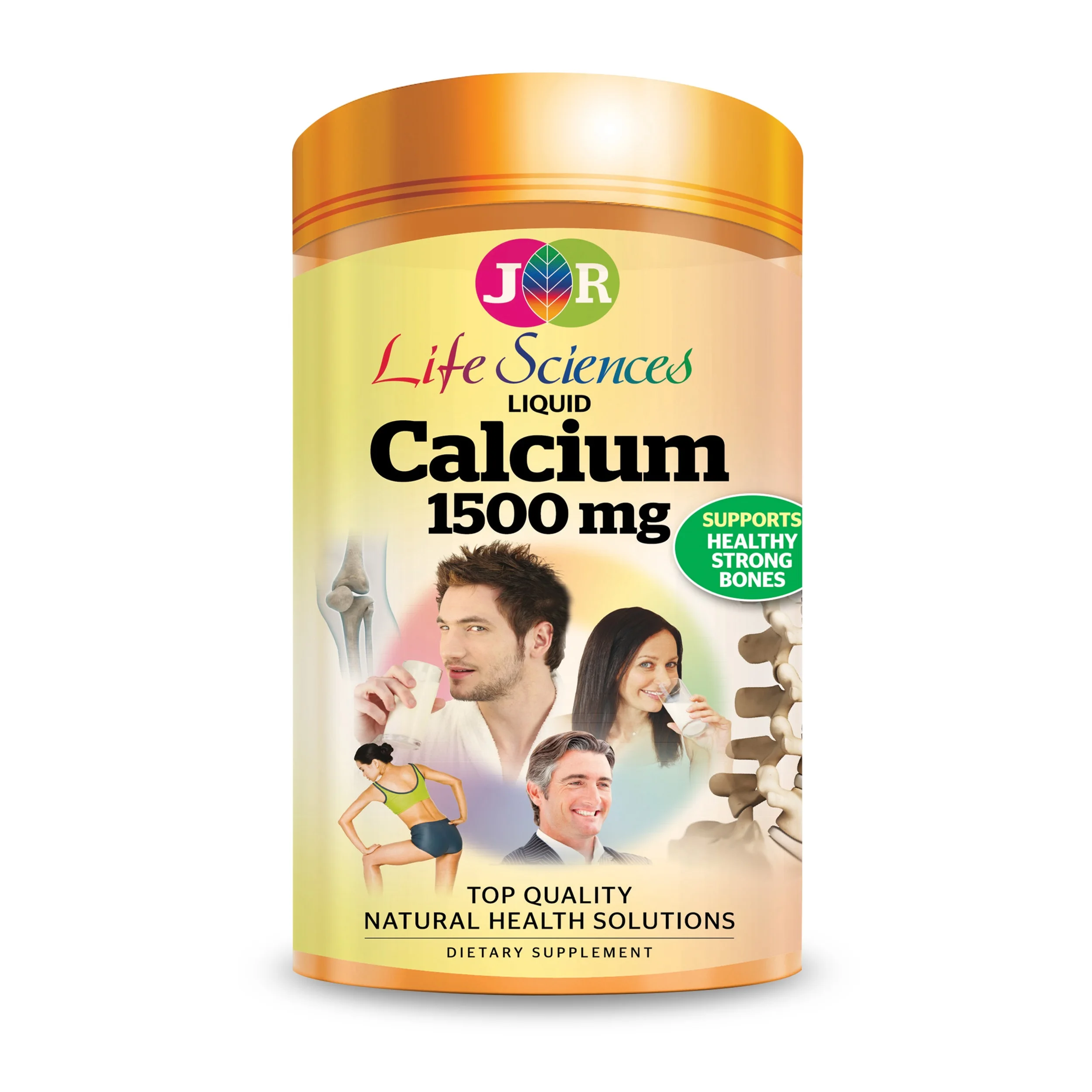 
Enhanced Absorption JR Life Sciences Liquid Calcium 1500mg 180 Softgels Supports Strong Healthy Bones Vitamin D3 