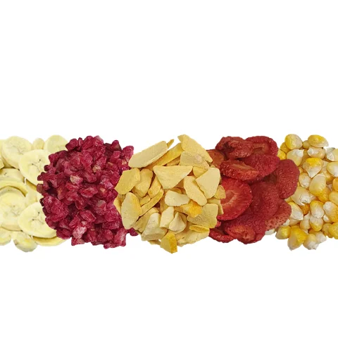 Delicious Freeze Dried Mix Berries in bulk Strawberry Blackberry Blueberry Raspberry Healthy Crunchy Snack Freeze Dried Fruit