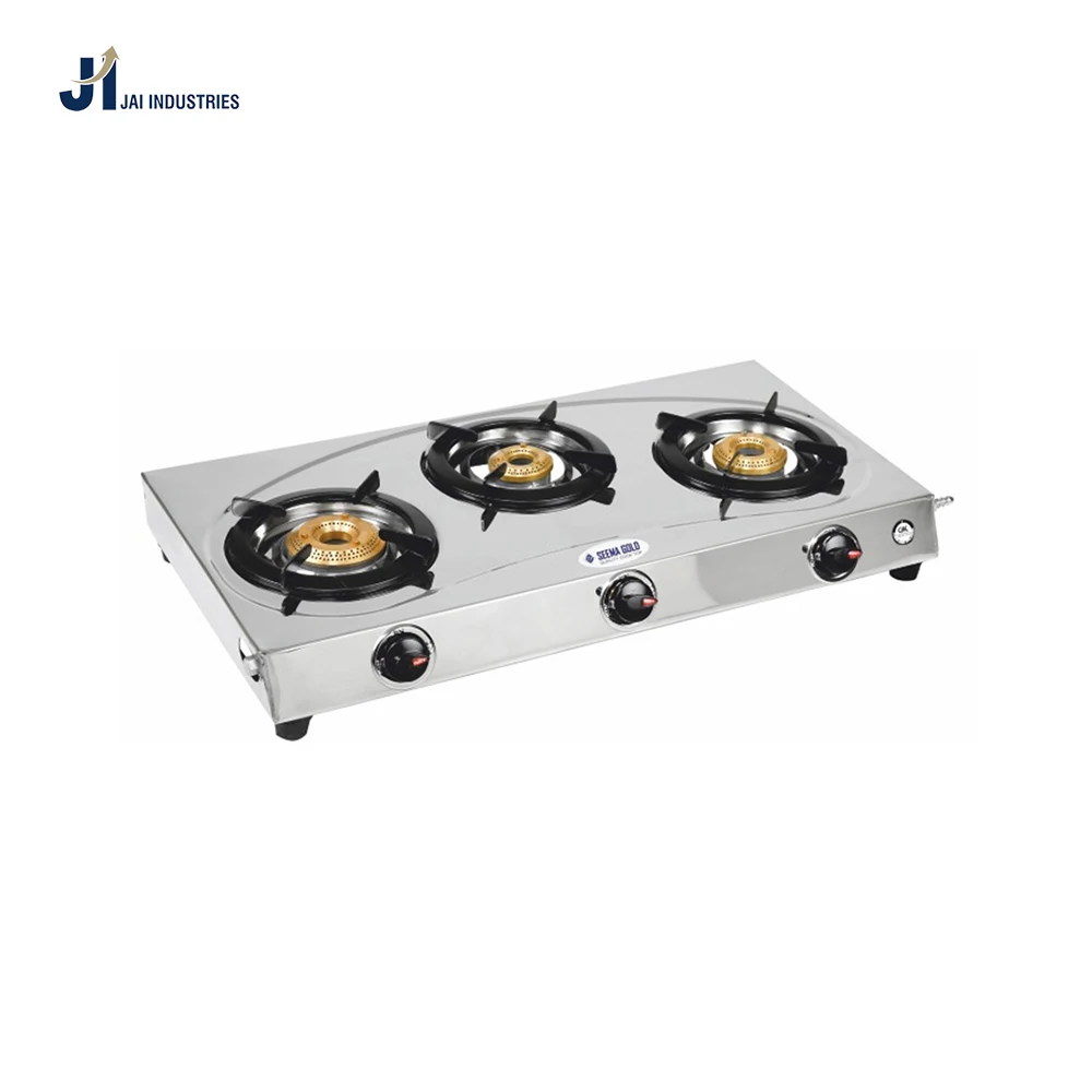 Best Quality House Hold 3 Burner Gas Stove Price
