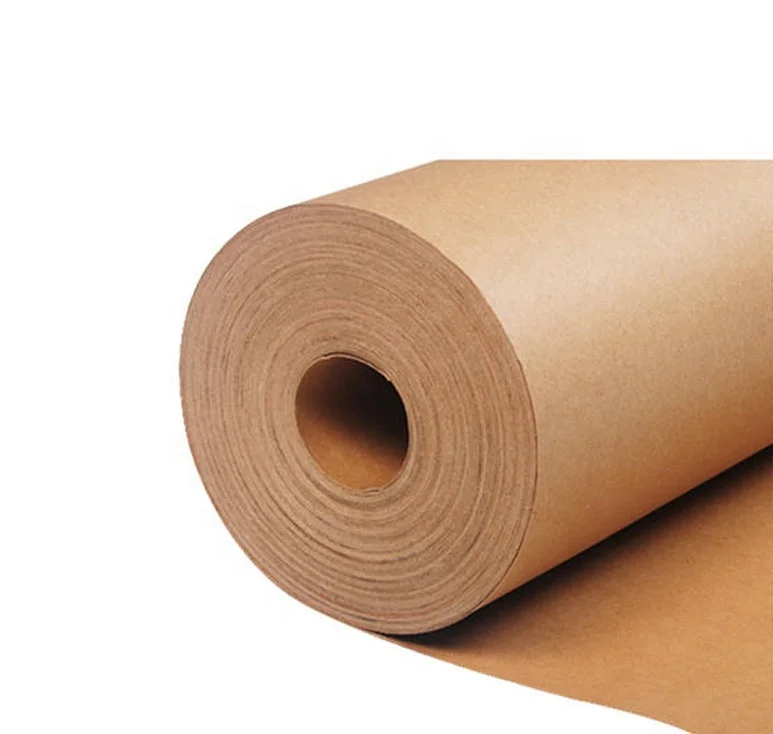 
factory brown wrapping kraft paper roll 