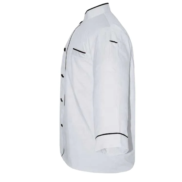 Hot selling high quality chef jacket restaurant uniform kitchen cooking chef coat