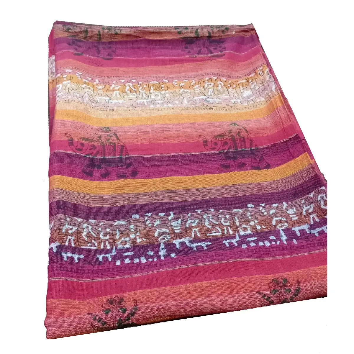 Indian cotton bed sheet hand block print traditional bed sheet size 180 x 270 cms