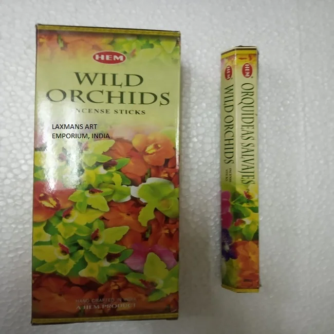 wild orchids hem incense sticks hem incense sticks hem hexa pack incense sticks hem incense agarbatti sticks from india