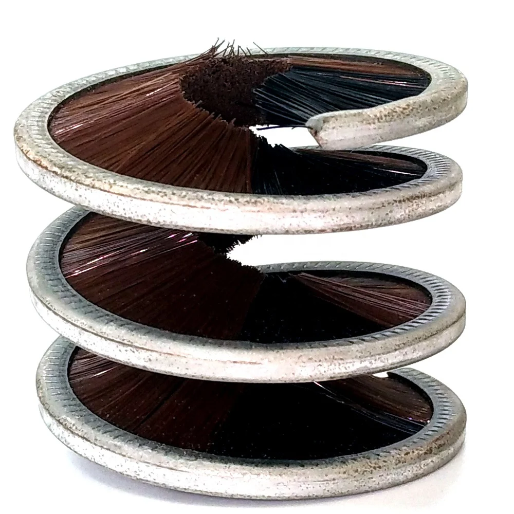 Bicycle Chain Cleaning Coil Brush Inward Spiral Brush