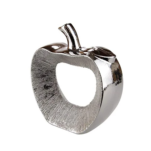Глянцевый полированный алюминиевый пресс-папье для яблок