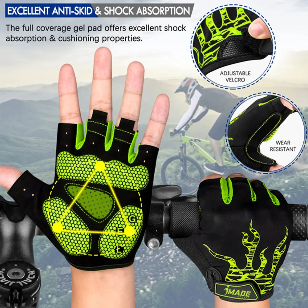 Wholesale Best Quality Outdoor Sports Gel Pad Cycling Gloves
