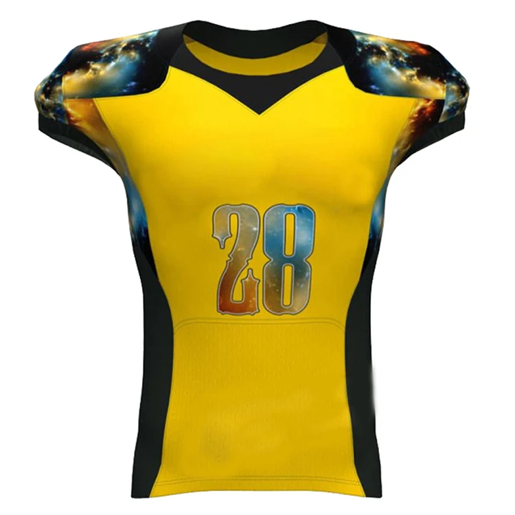  Новейший дизайн сублимированная профессиональная качественная дышащая Униформа американского футбола от профессионального производителя