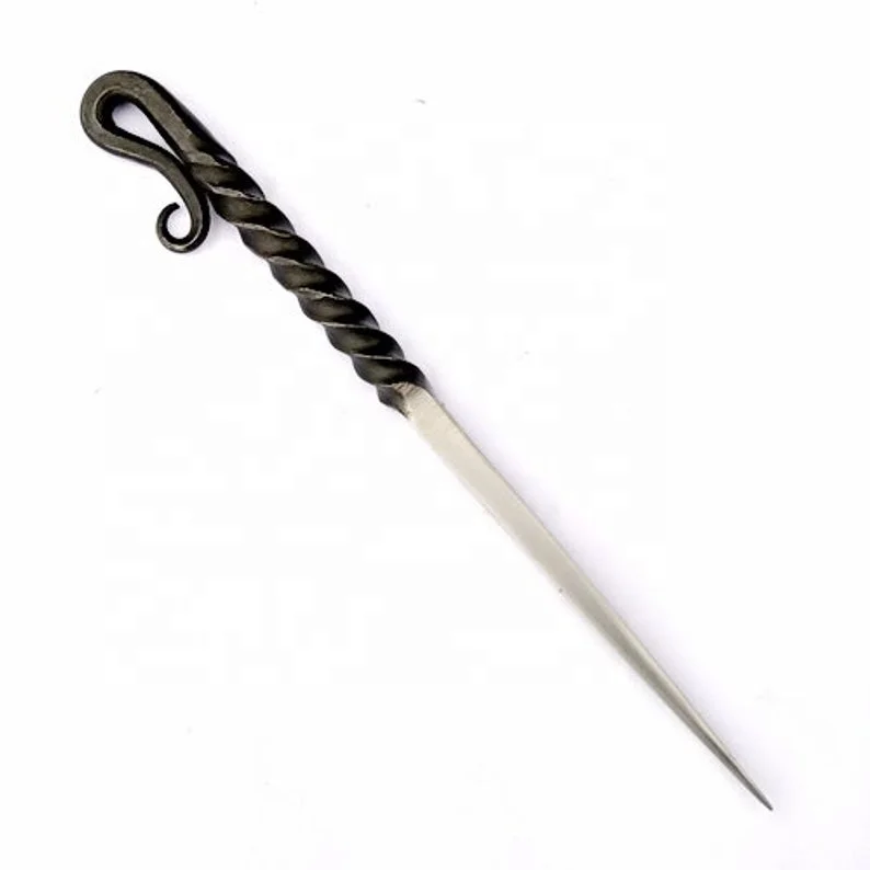 HAND FORGED Iron Medieval Food Pricker / Skewer V-17