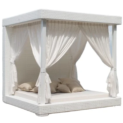 New Outdoor Furniture Rattan Sun Lounge Chair for Garden Relax