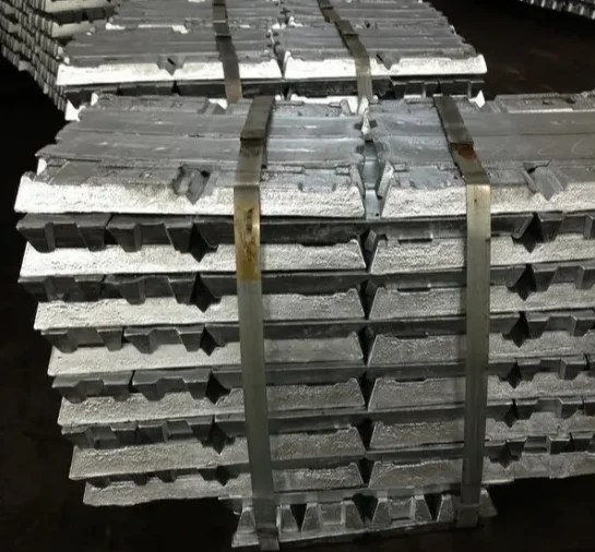 Supply Zinc Alloy Ingot Zamak 3 Zamak5 Zamak 8 with Lowest Price