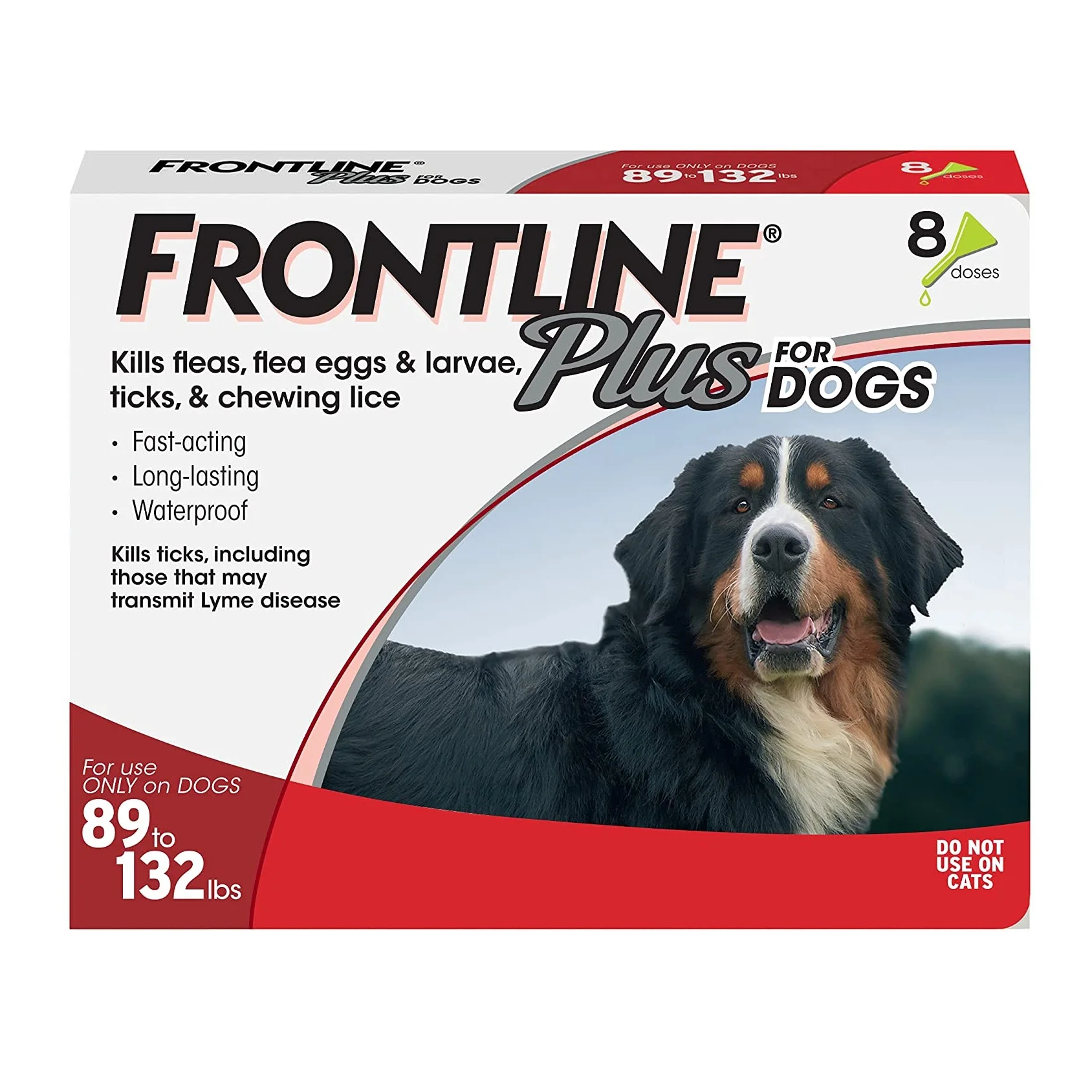 Frontline Plus for Dogs Extra Large Dog (89 to 132 pounds) Flea and Tick
