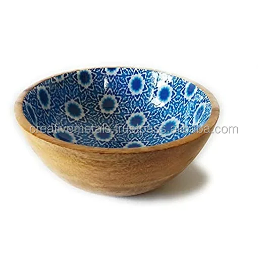 Лидер продаж, деревянные миски с покрытием Meena, оптовая продажа, миска, деревянная Салатница