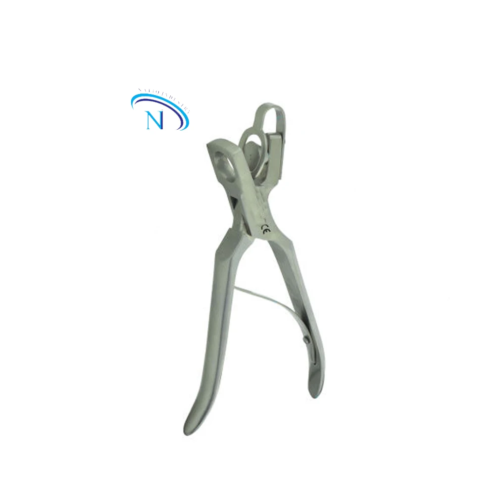 HOT SALE GERMAN LAMB SHEEP EAR NOTCHER S- STEEL 9 Inches STRONG COMMAND O SHAPE CE APPROVED