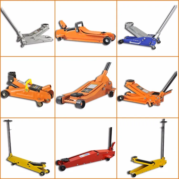2Ton Portable Floor Jack Handle Service Car Jack Hydraulic Trolley