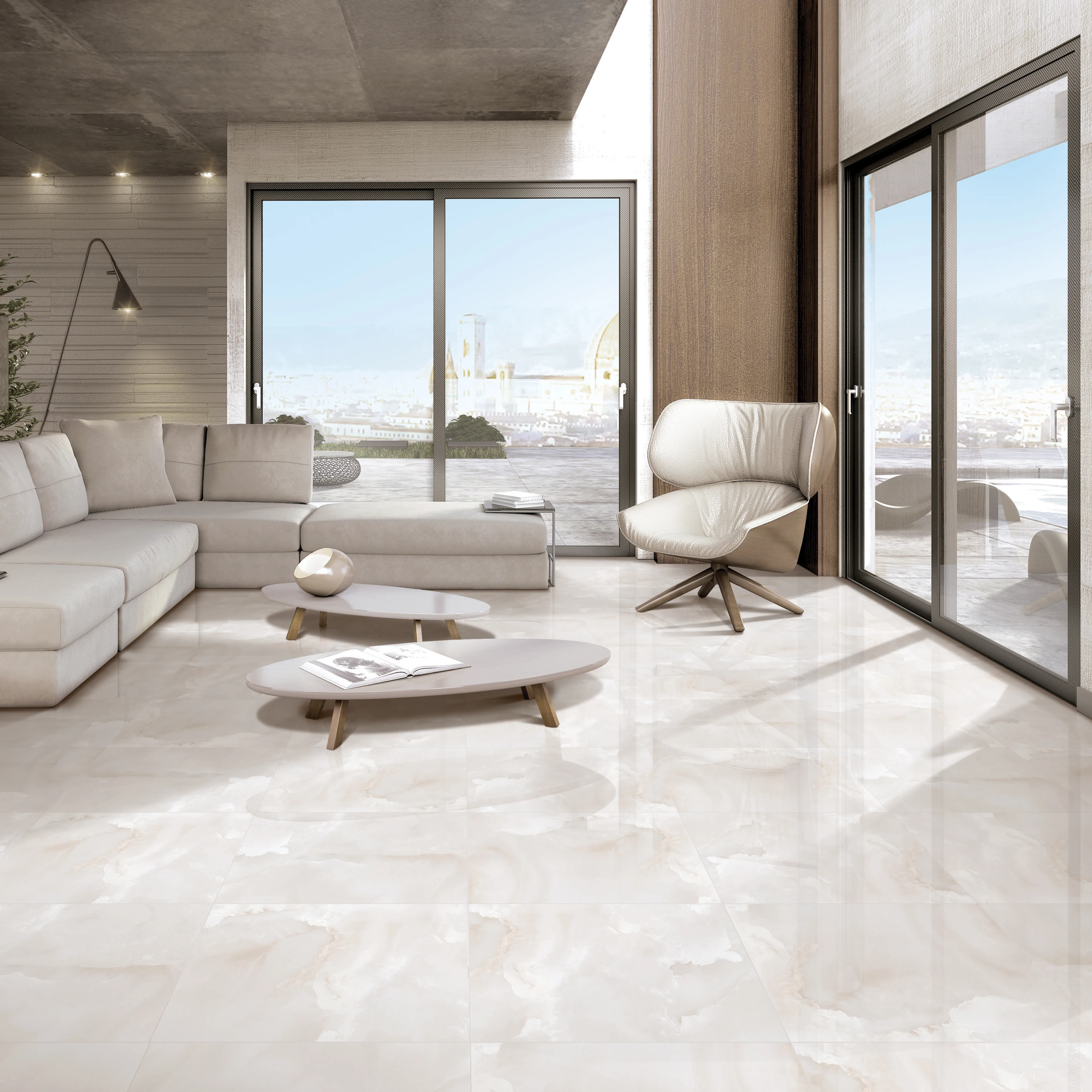 onice marble look porcelain rectifier tiles for living room porcelain polished tiles 600x600mm