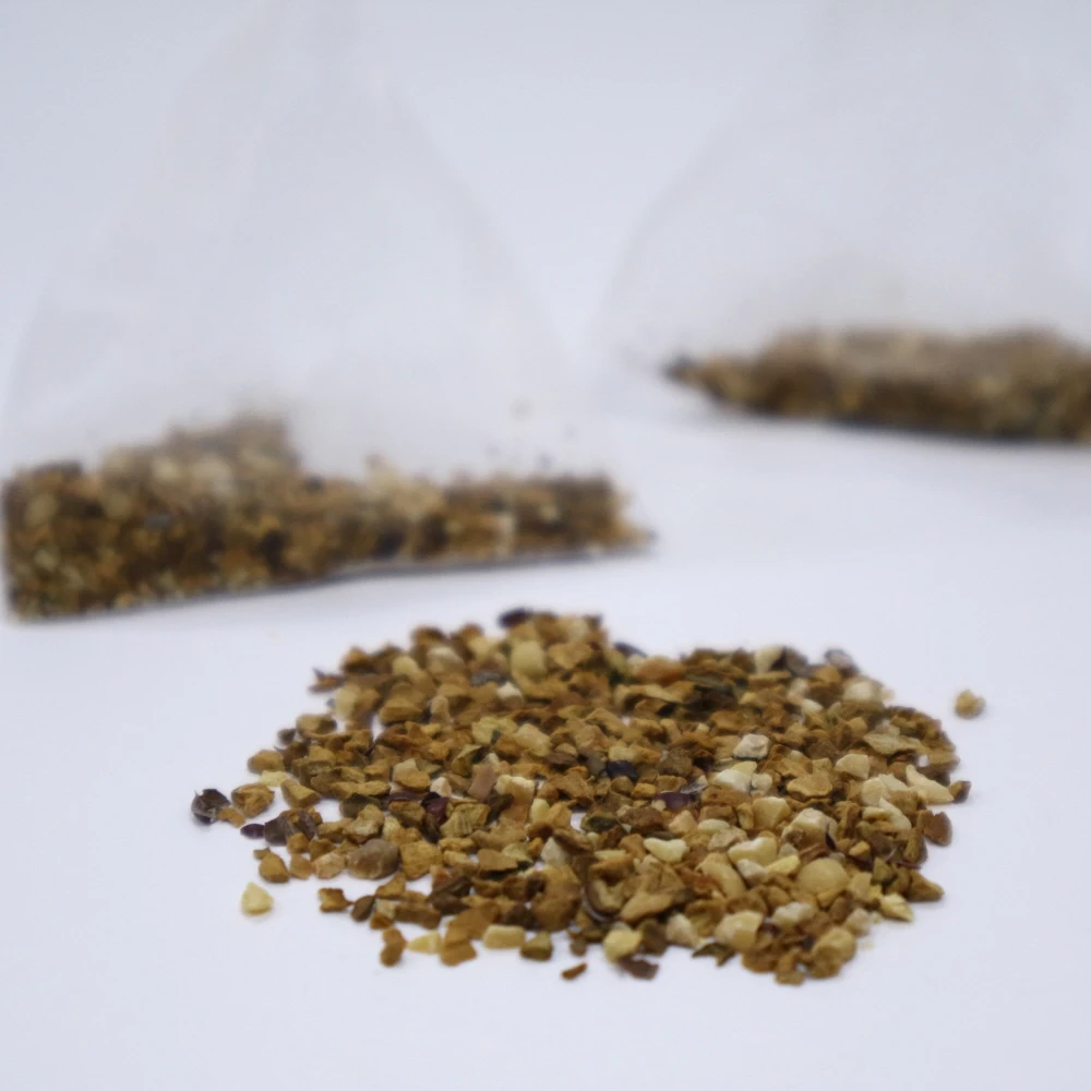 Корейский чай для похудения из тыквы и красных зерен в пирамиде чайные пакетики с треугольным фильтром Сделано Корее