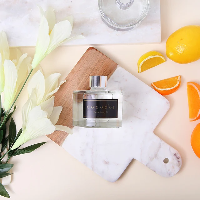 Cocodor Sustainable Scented White Flower Diffuser Liquid Rose Perfume Air Freshener for Home Use Available in Wholesale