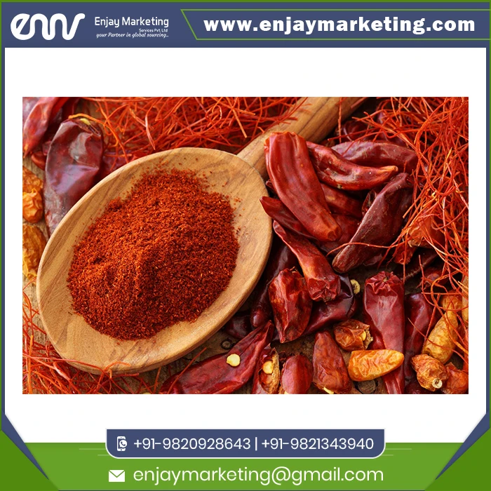Factory Supply of Red chili powder Hot Chili Powder at Wholesale Price