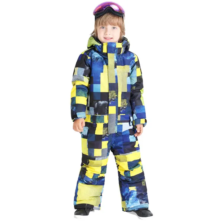 
kids Ski suits Snow Sports Season Warm Material Wholesale 