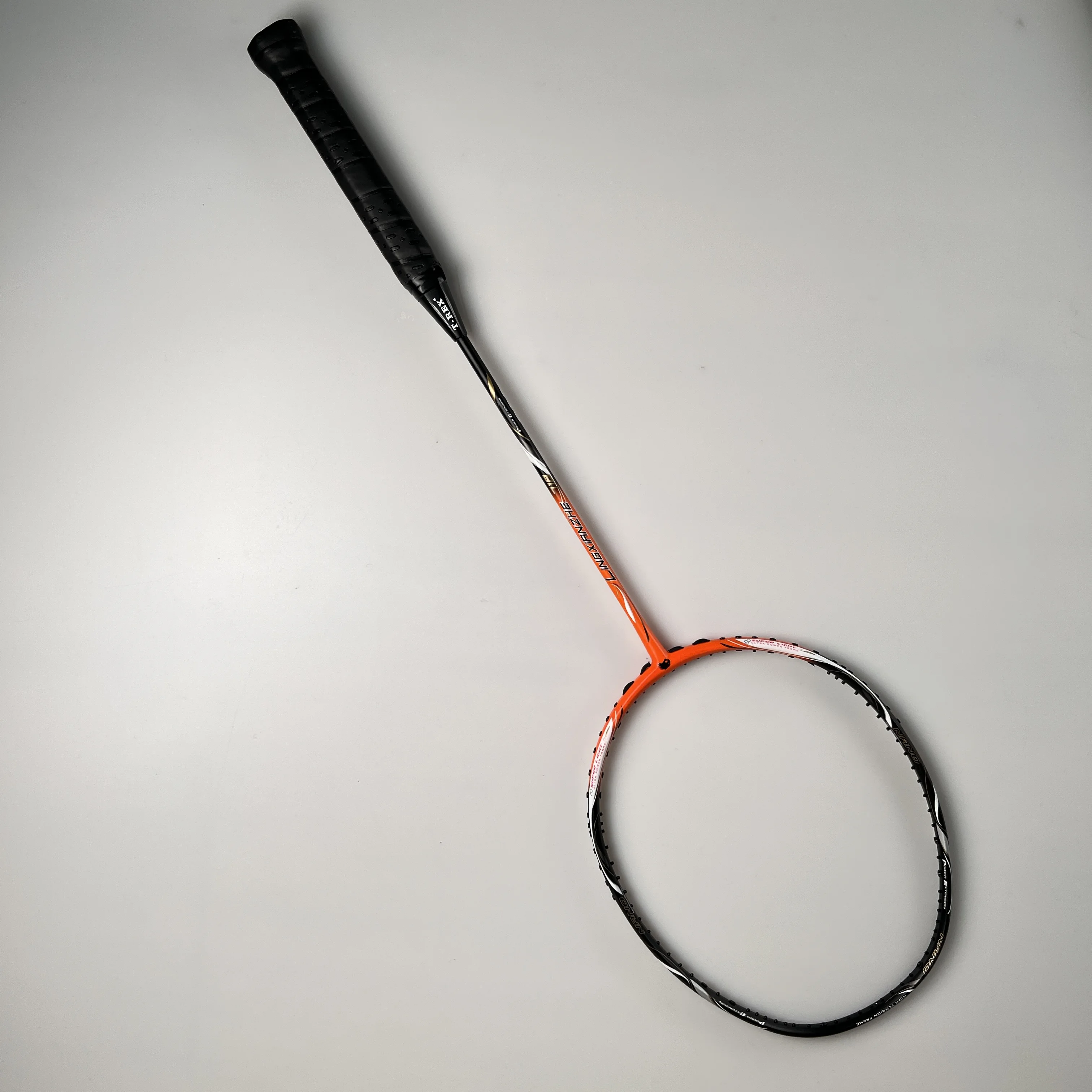 Customized Carbon Fiber Badminton Racquet with Anti-Slip PU Overgrip Free Shipping Full Grip Coverage