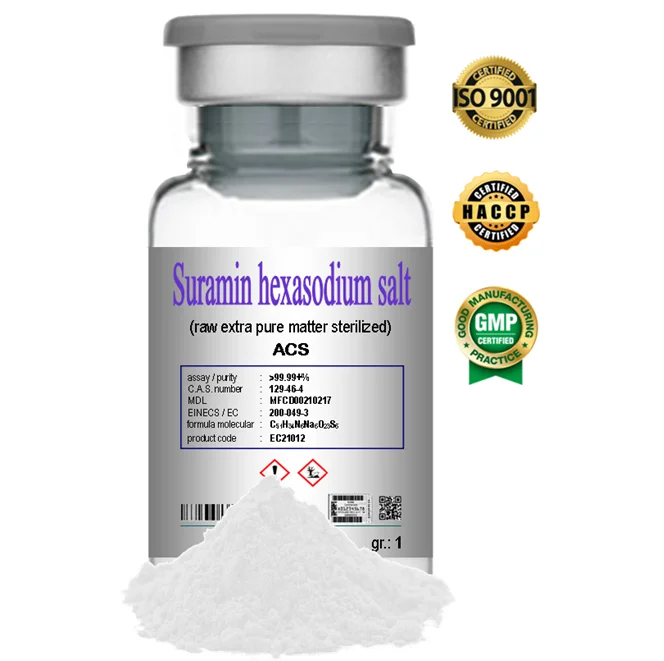 
 Диетическая добавка сурамин Натриевая Соль> 100% cas 129-46-4 стерилизованная  