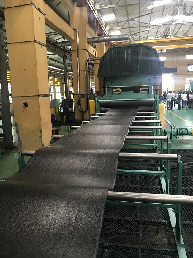  Резиновая конвейерная лента B1000 ST1200 стальной шнур толщина 14 мм термостойкость хорошая цена