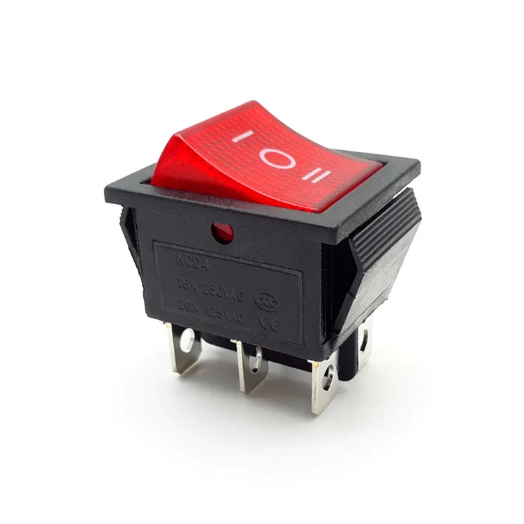 SHUYI  rocker switch 12V light switch round t120/55 lamp rocker switch