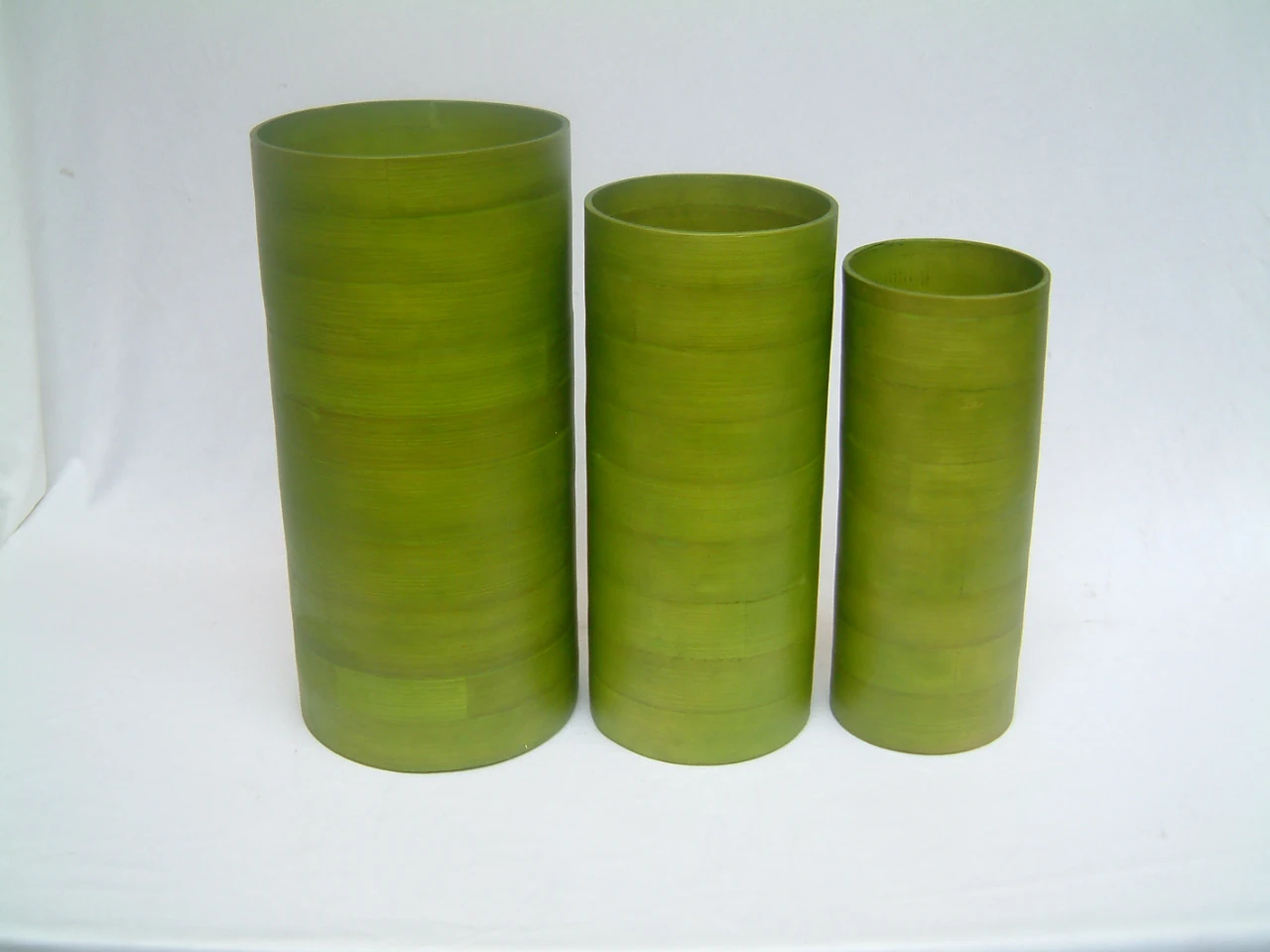 
Art Decor Casual Handicraft Contemporary Decorative Europe Round Spun-bamboo Vase 