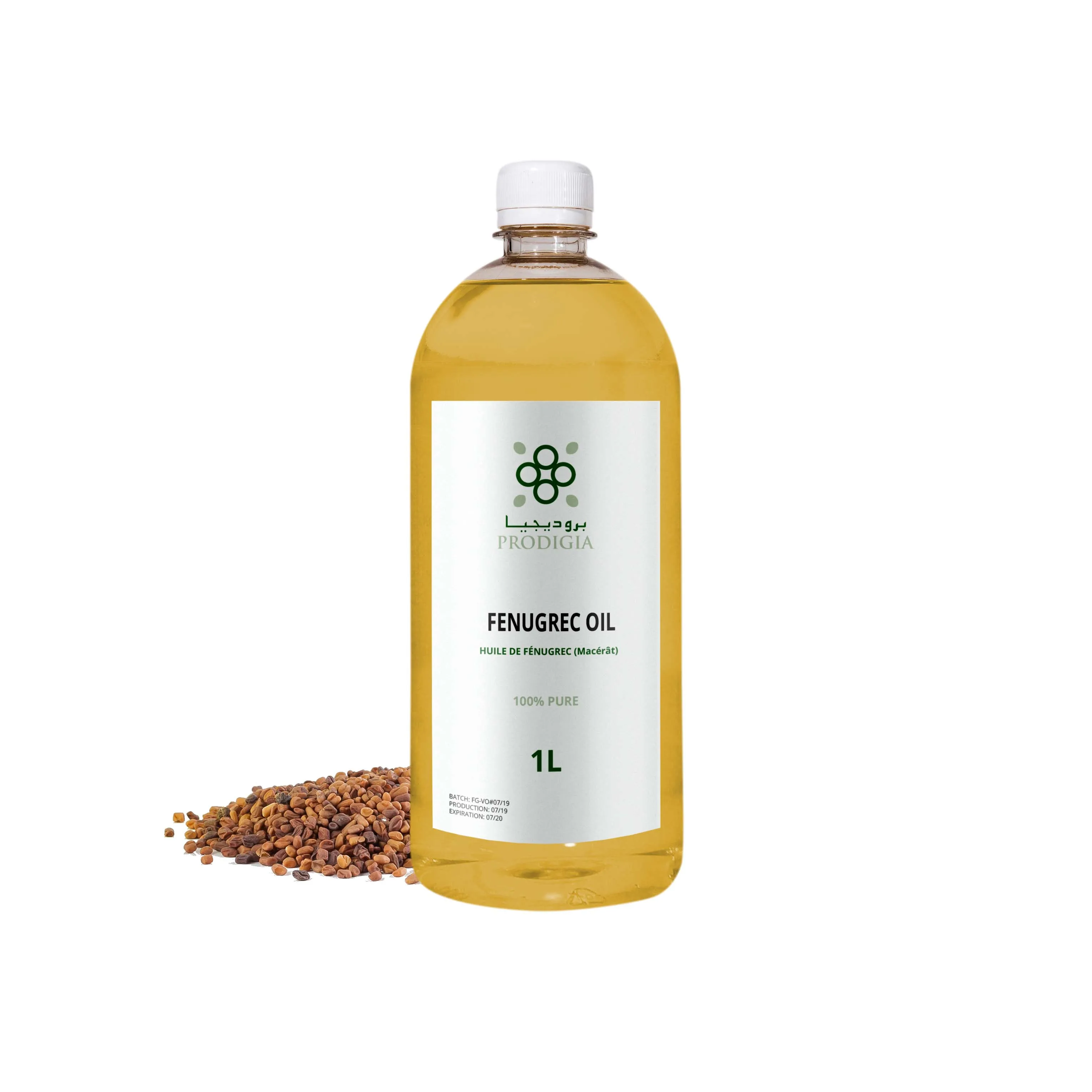 
100% Natural Fenugreek Oil (huile de fenugrec) From Morocco Premium Quality - Best Price 