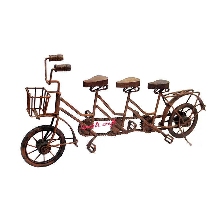 miniature iron bicycle