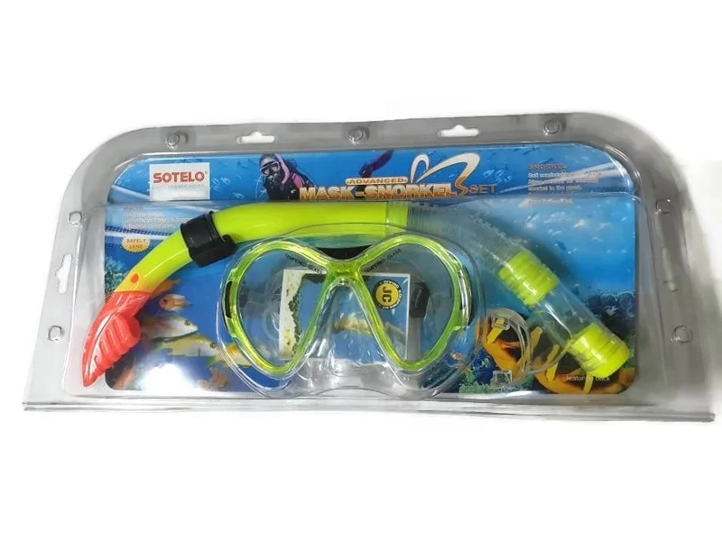 Quality Tempered Glass of Sotelo Dive Mask-Snorkel Set (M45S43), Diving Mask / Swimming Mask