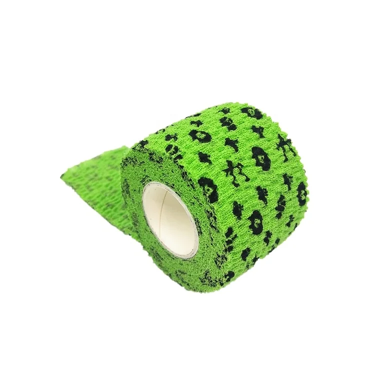 3.8 cm Custom logo elastic stretchy adhesive tape cross fit handtape for weightlifting, cross fit, hook grip, pullups