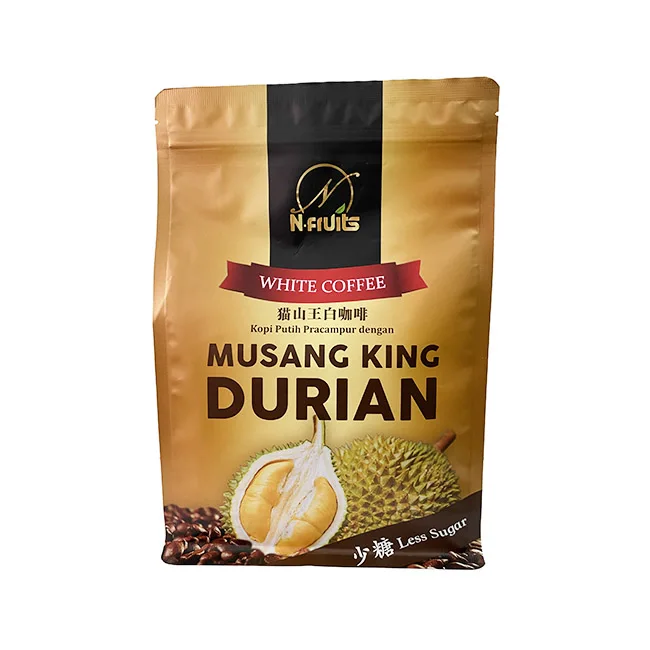 Качественный аутентичный дуриан белый кофе, небольшой горький растворимый премикс, растворимый кофе без сахара, подходит для всех