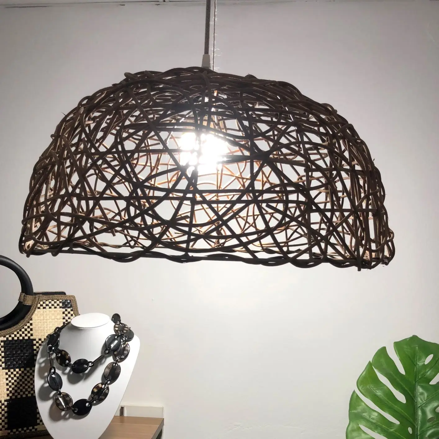 Vietnam High quality Vines Lampshades - Celling Lighting Shade Decorative - OEM, ODM - Vines Lampshade -Vines Pedant Lampshade