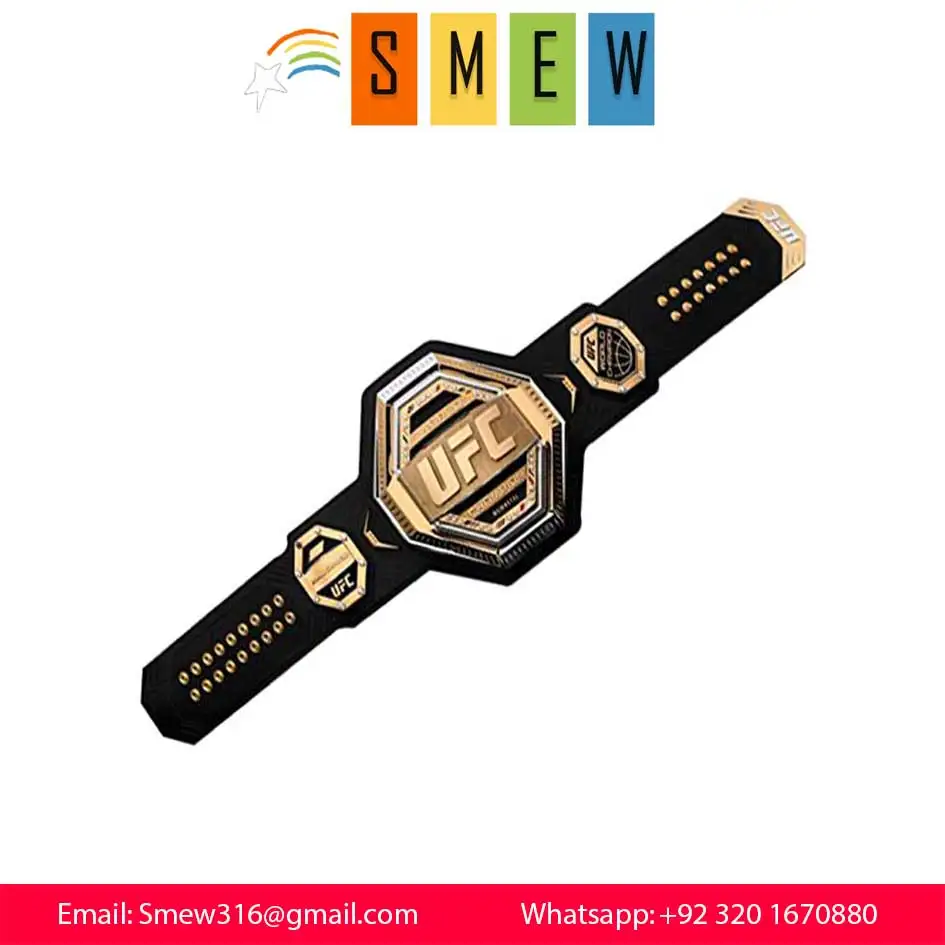 manufacture ufc custom wrestling championship belt