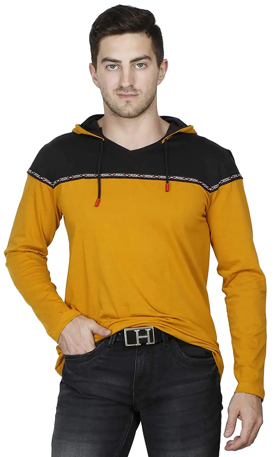Мужская стильная толстовка на заказ модная и Повседневная Толстовка