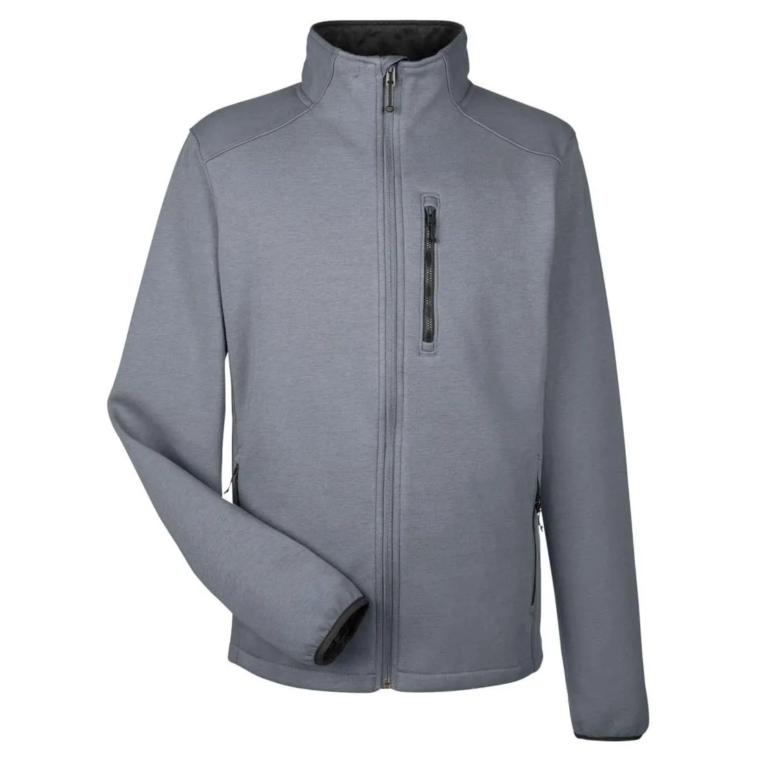 Custom men black polyester outdoor puffer jacket for winter`