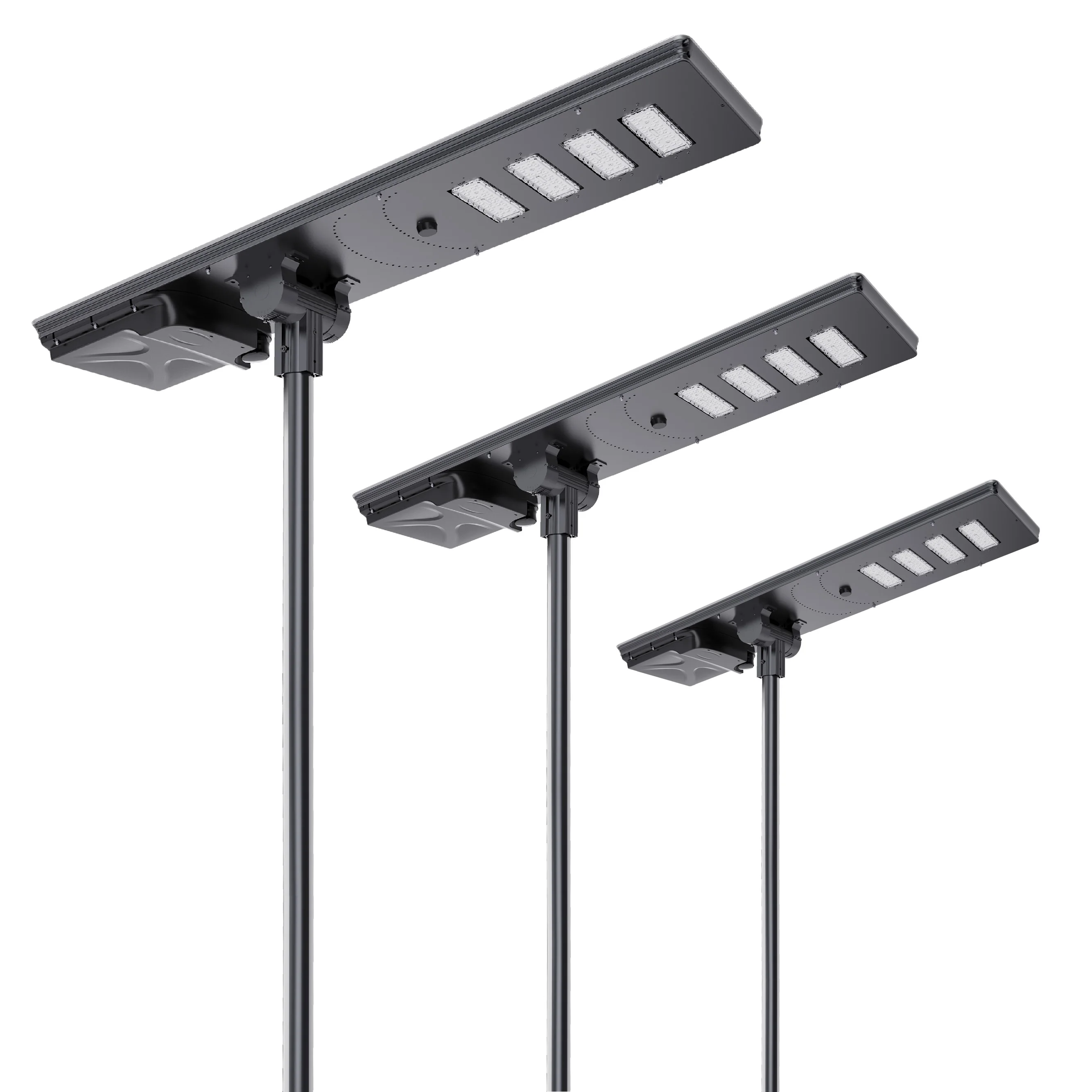 MPPT Charge  all diecast aluminum solar outdoor Solar Led Street Light 100w high quality for highway outdoor