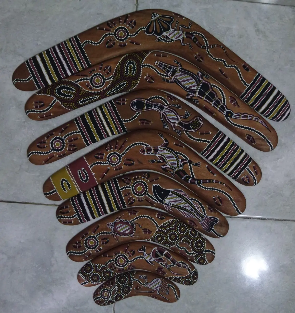  Уникальное деревянное ремесло Boomerang для украшения дома