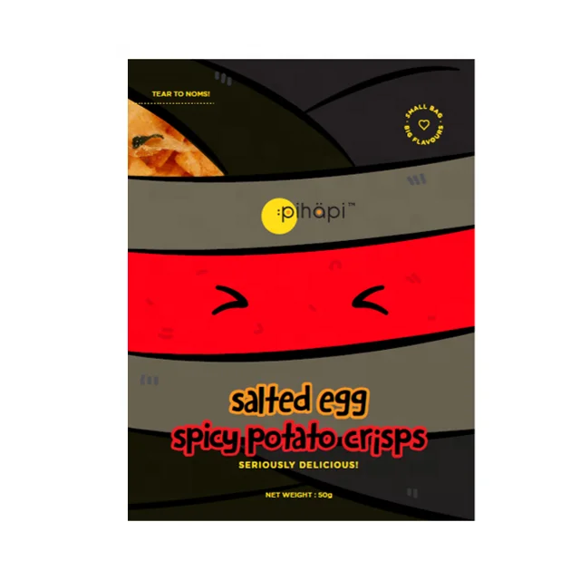 Оригинальные соленые яйца Pihapi острые картофельные