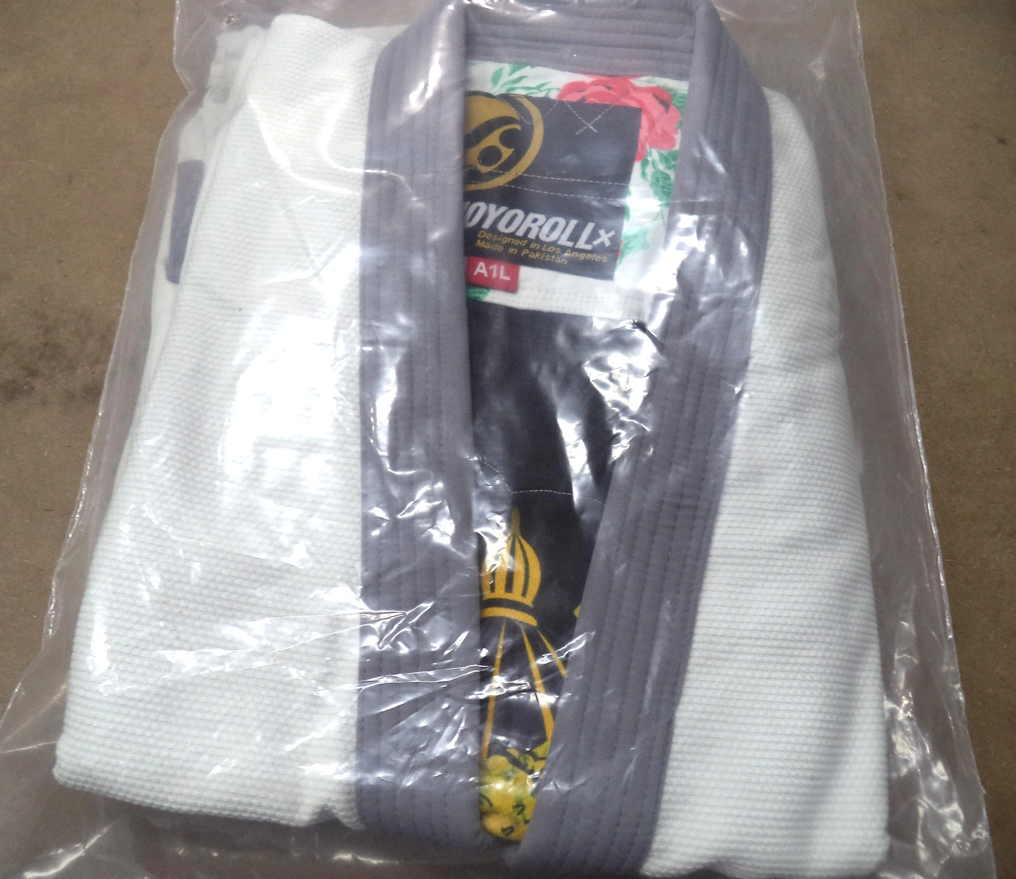 Shoyoroll Brazilian Jiu Jitsu Gi BJJ Gi for Men & Women Grappling gi Uniform Kimonos Ultra Light, Preshrunk, with White Belt