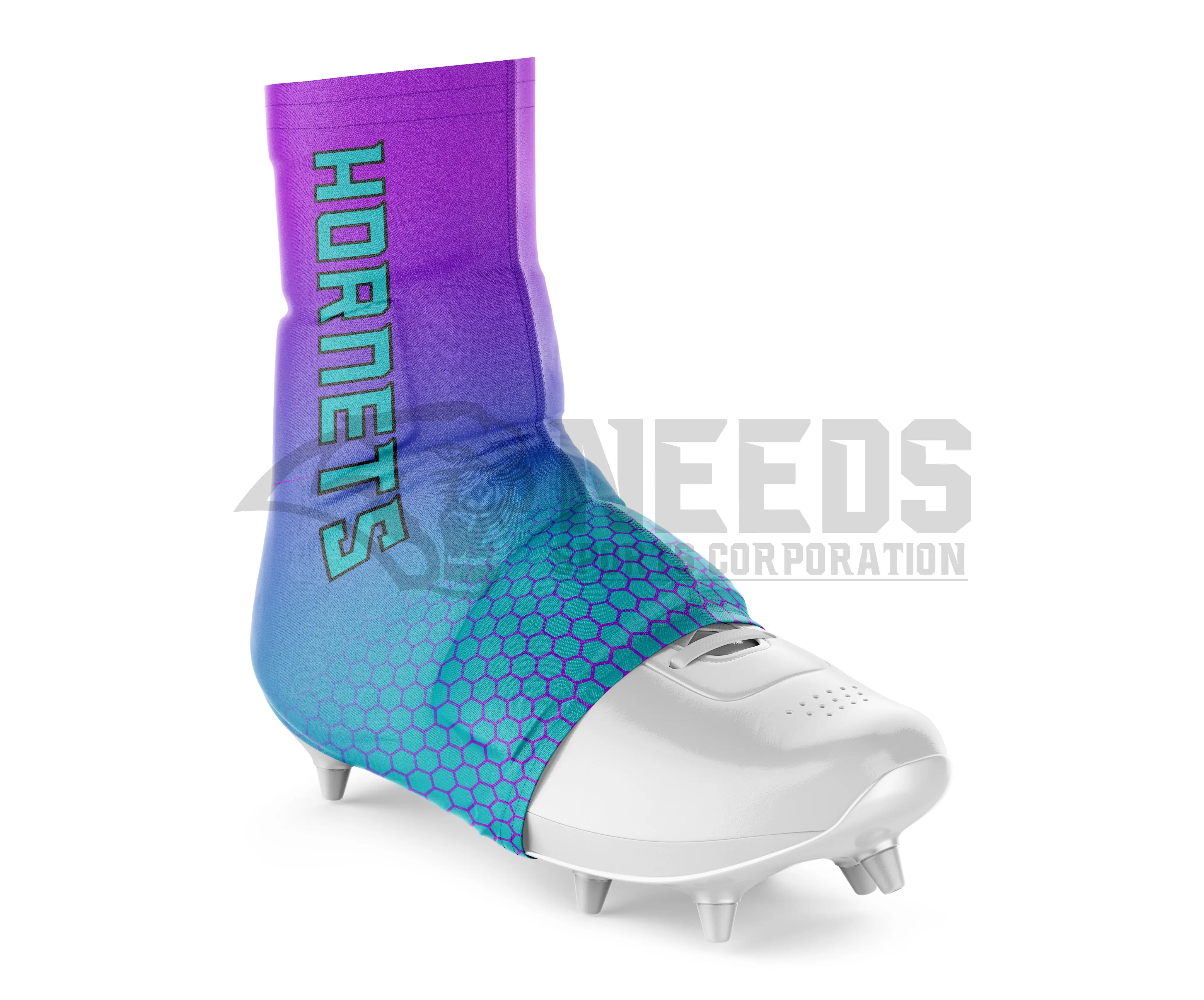 Top quality Custom Design American football spats, cleat covers