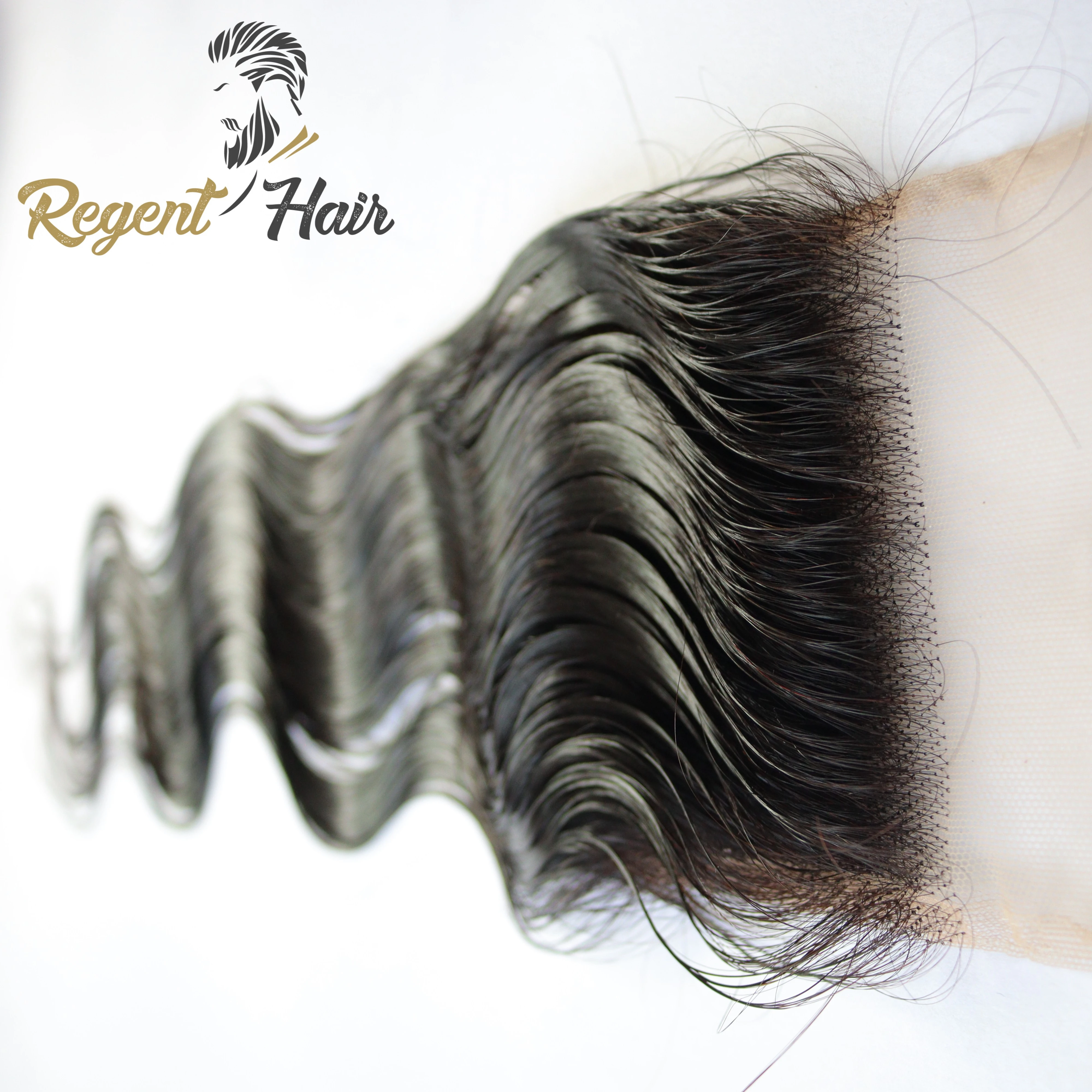 High Quality HD Lace Closure Raw Indian Hair Wig Closure Frontal from REGENT HAIR BANGLADESH Made of Silk