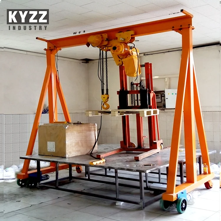 portable loading unloading Skip Truck Gantry Crane