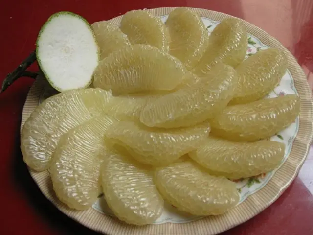 Экспорт помело зеленая корка и плод