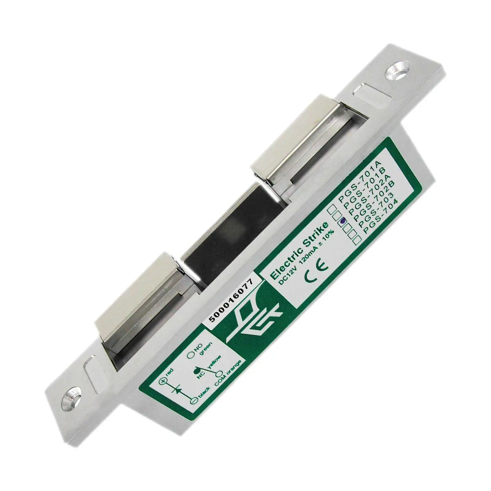 Электрический затвор постоянного тока 24 В (пара с механическим замком с мертвым болтом)