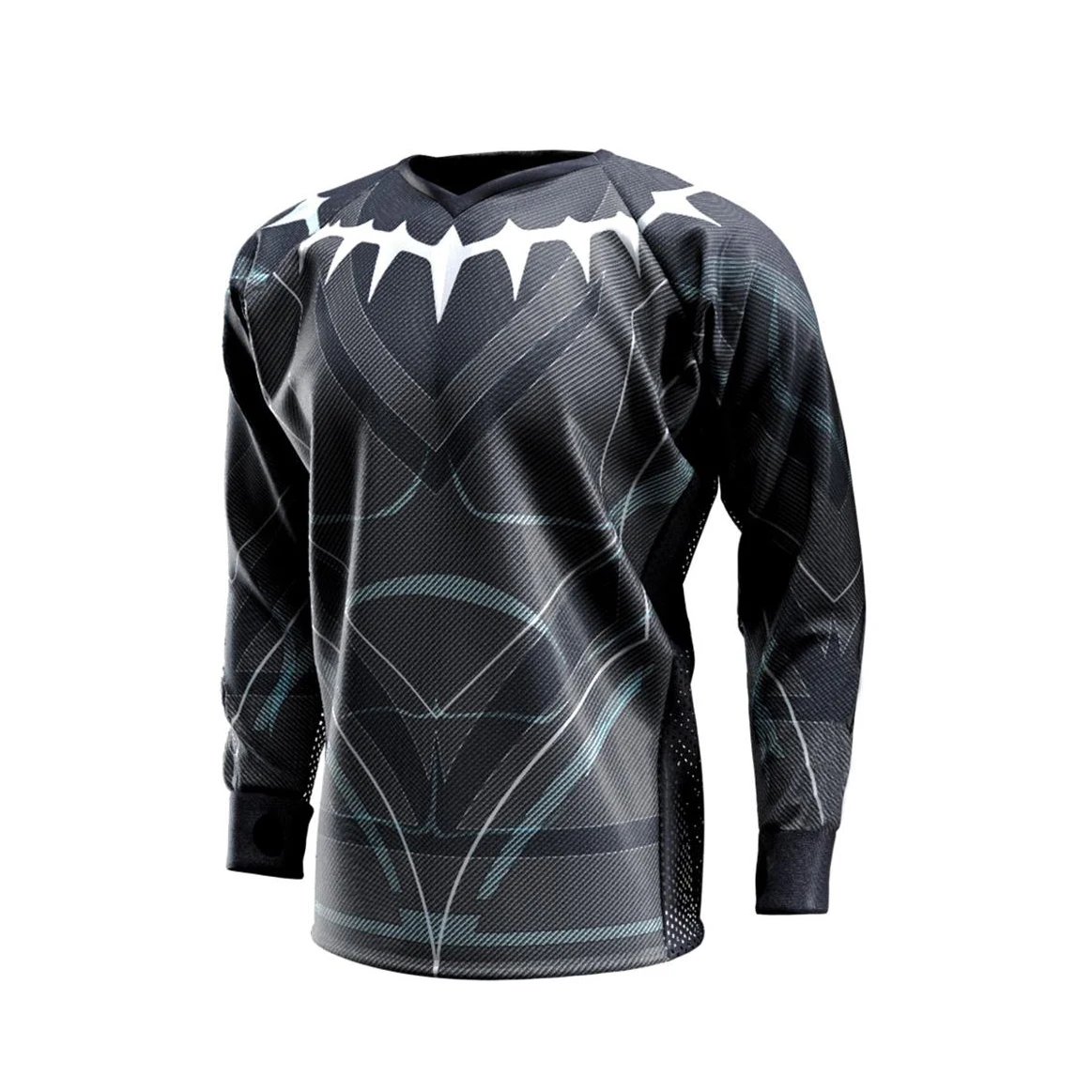 OEM Wholesales Custom Sublimation Paintball Jerseys Made Of Soft Light Weight Breathable 100% Polyester Paintball Sportswear