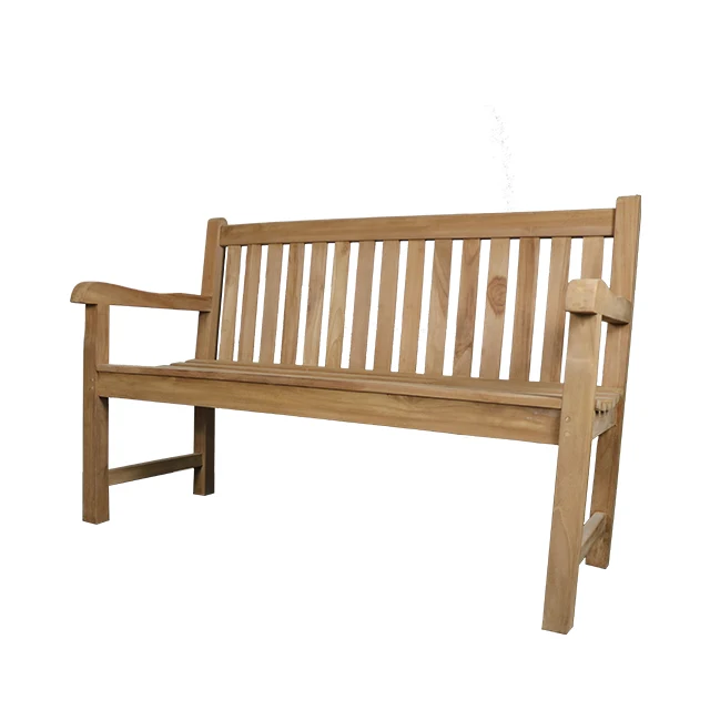  Сад 3 сиденье 150 см (KD) из массива тика деревянная садовая мебель