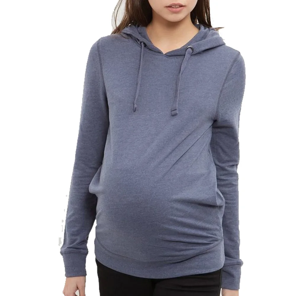  Multi pattern ladies maternity hoodie