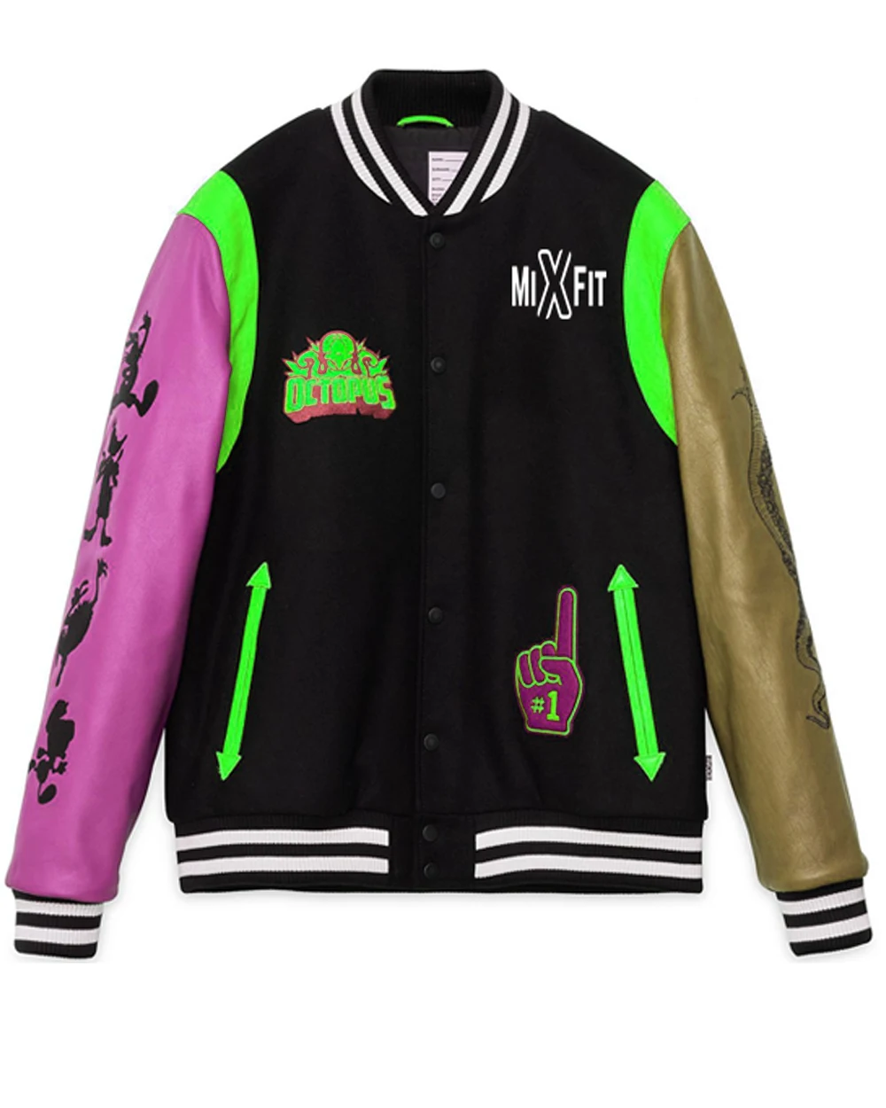 Оригинальный изготовленный на заказ кожаный рукав синель вышивка колледж vitage letterman КУРТКА для женщин